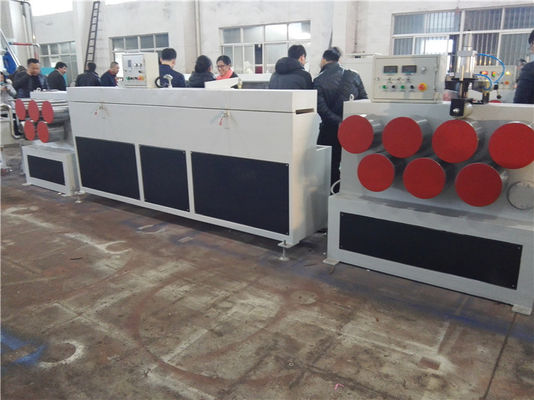 2 σε 1 εξωθητή η πλαστική PET μανικών που δένει τη ζώνη που εξωθεί τη μηχανή παραγωγής